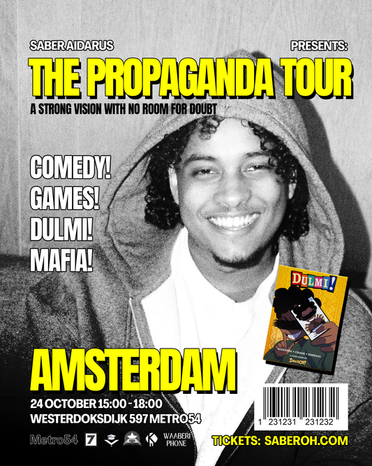 AMSTERDAM TICKET - THE PROPAGANDA TOUR