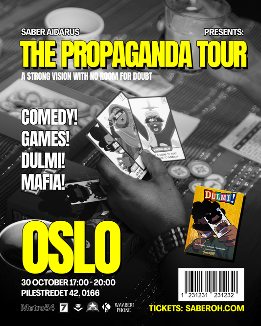 OSLO TICKET - THE PROPAGANDA TOUR