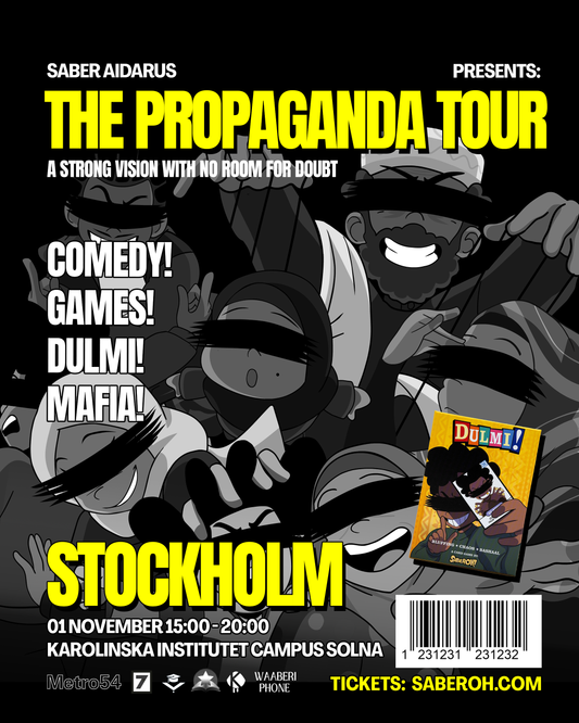 STOCKHOLM TICKET - THE PROPAGANDA TOUR